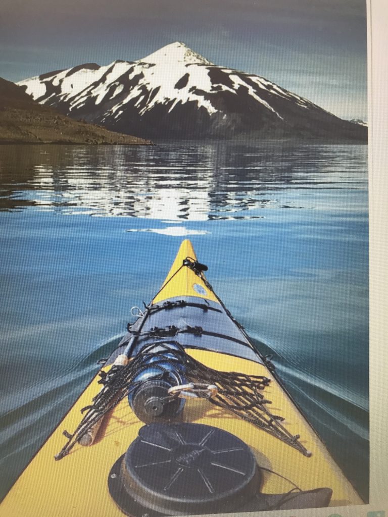 Kayak rio-laguna